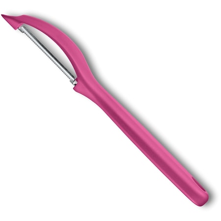 Swiss Army Brands 7.6075.7606.5Us1 Kitchen Swiss Classic Pillow Packs Serrated Peeler & 30.25In Paring Pink Packaged VIC-7.6075.5-X1